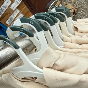 Box full of a new day Cream Oversized Sweatshirt Hoodie size medium